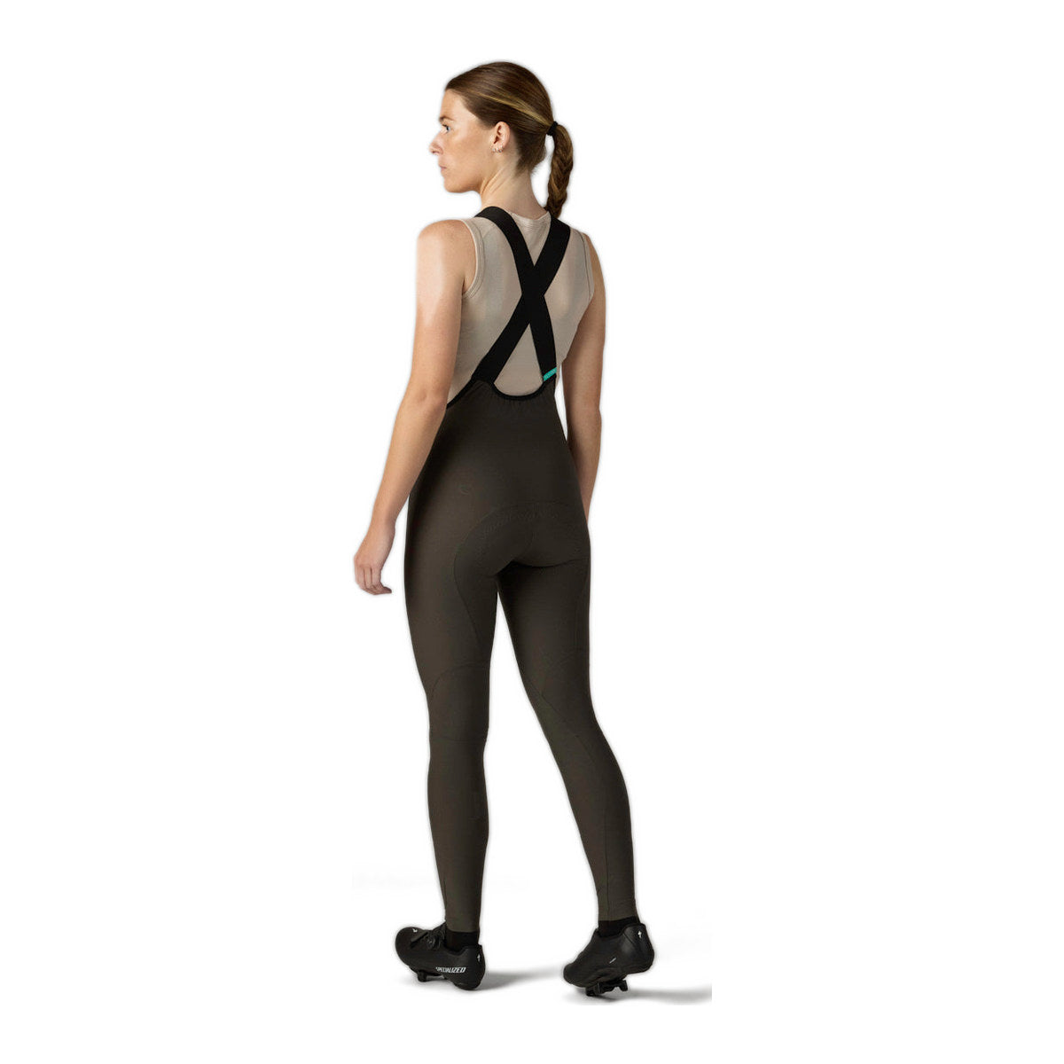 VELOCIO Women Luxe Bib Tight - Black Olive