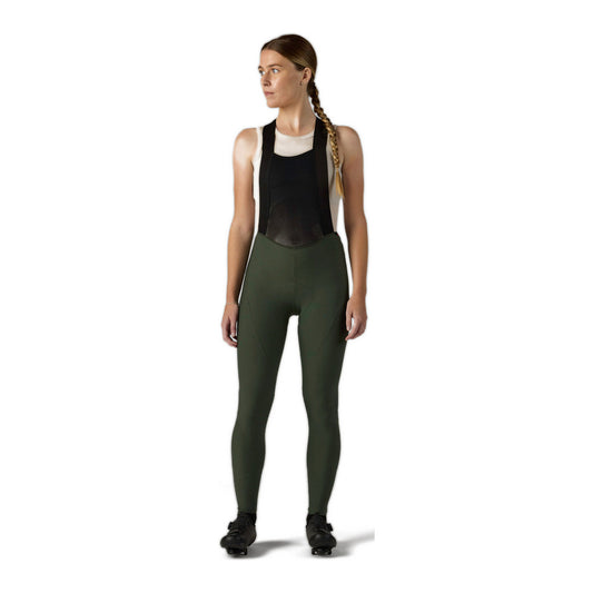 VELOCIO Women Luxe Bib Tight - Deep Forest