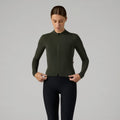 VELOCIO Women Luxe Merino Long Sleeve - Deep Forest