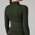 VELOCIO Women Luxe Merino Long Sleeve - Deep Forest