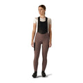 VELOCIO Women Luxe Thermal Bib Tight - Plum Truffle