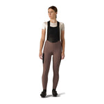VELOCIO Women Luxe Thermal Bib Tight - Plum Truffle