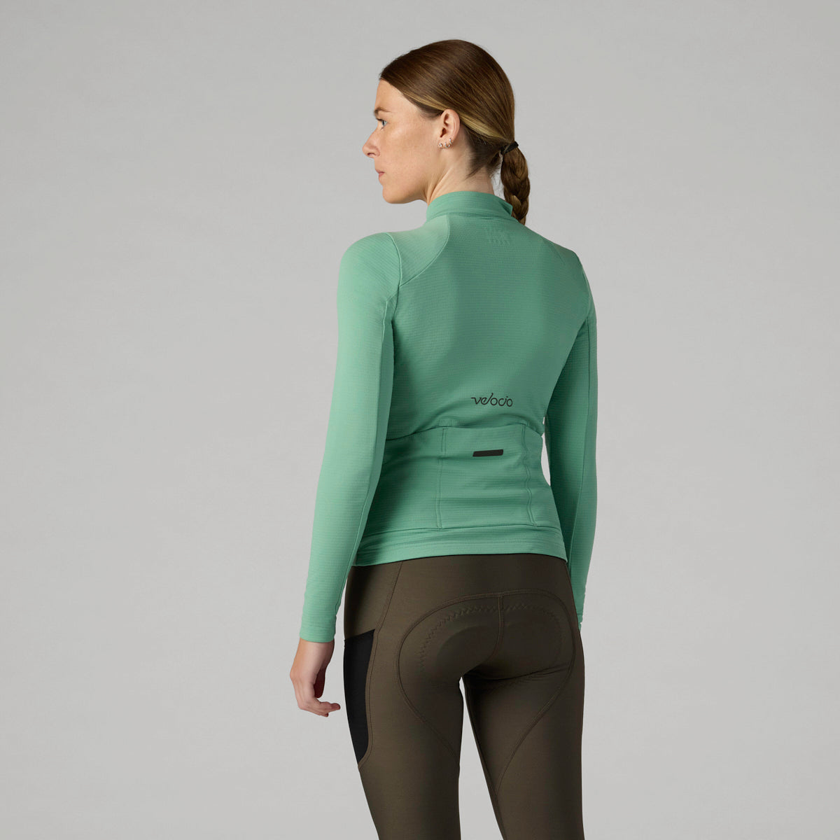 VELOCIO Women Luxe Thermal Long Sleeve - Malachite Green