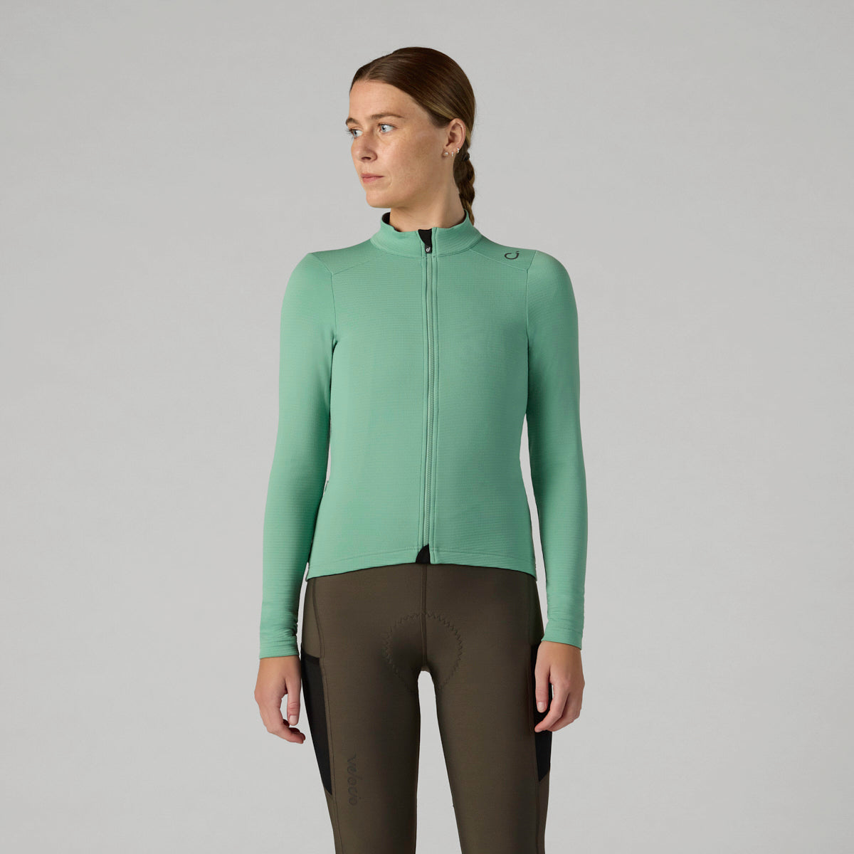VELOCIO Women Luxe Thermal Long Sleeve - Malachite Green