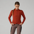VELOCIO Women Luxe Thermal Long Sleeve - Red Ochre