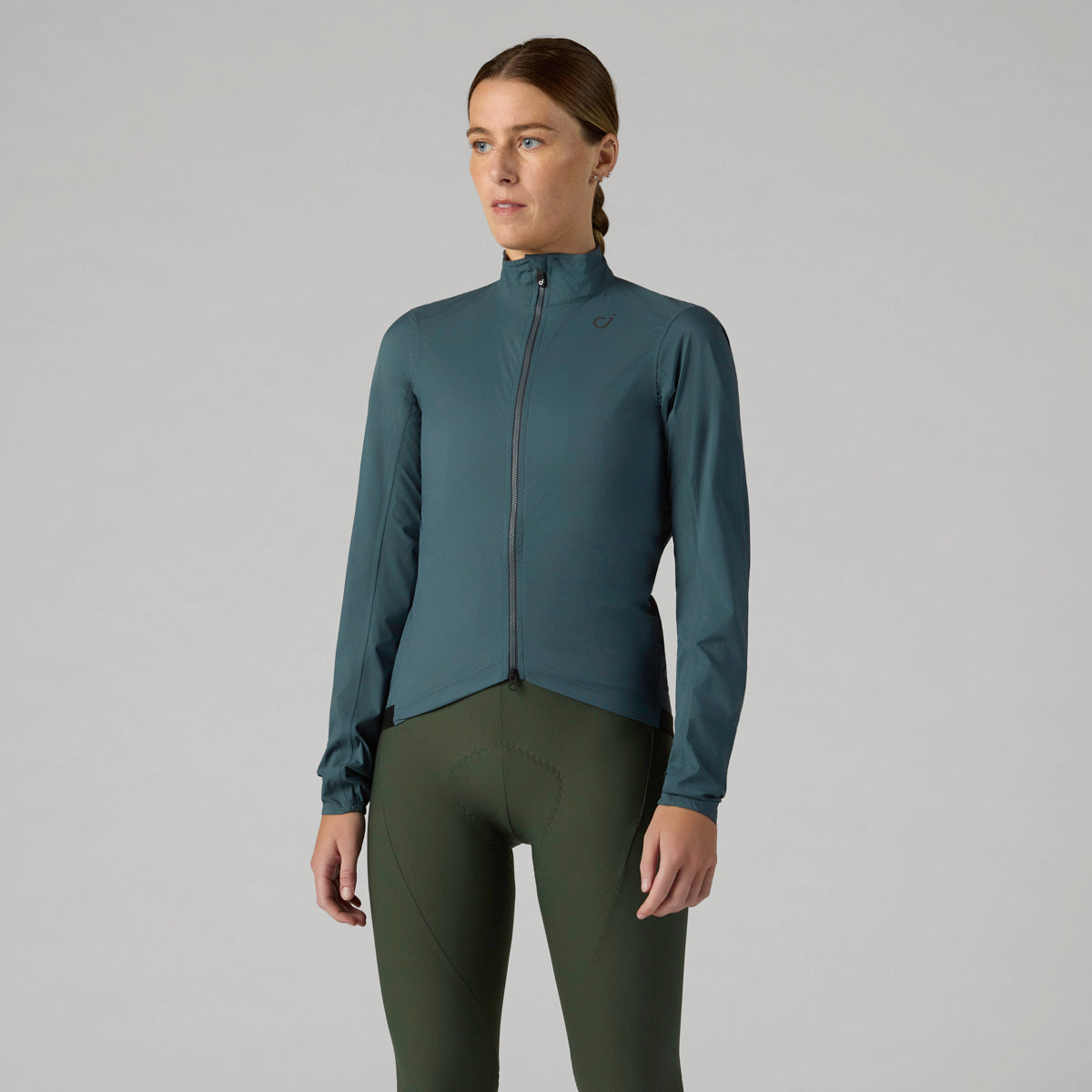VELOCIO Women Luxe Ultralight Rain Jacket - Dark Slate