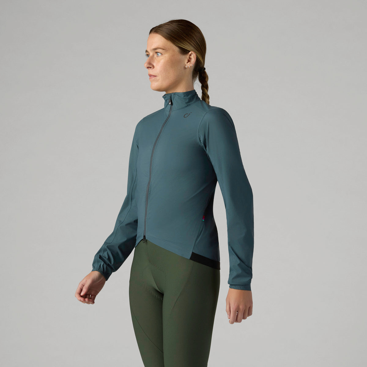 VELOCIO Women Luxe Ultralight Rain Jacket - Dark Slate