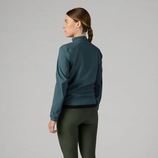 VELOCIO Women Luxe Ultralight Rain Jacket - Dark Slate