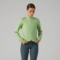 VELOCIO Women Luxe Ultralight Rain Jacket - Pistachio