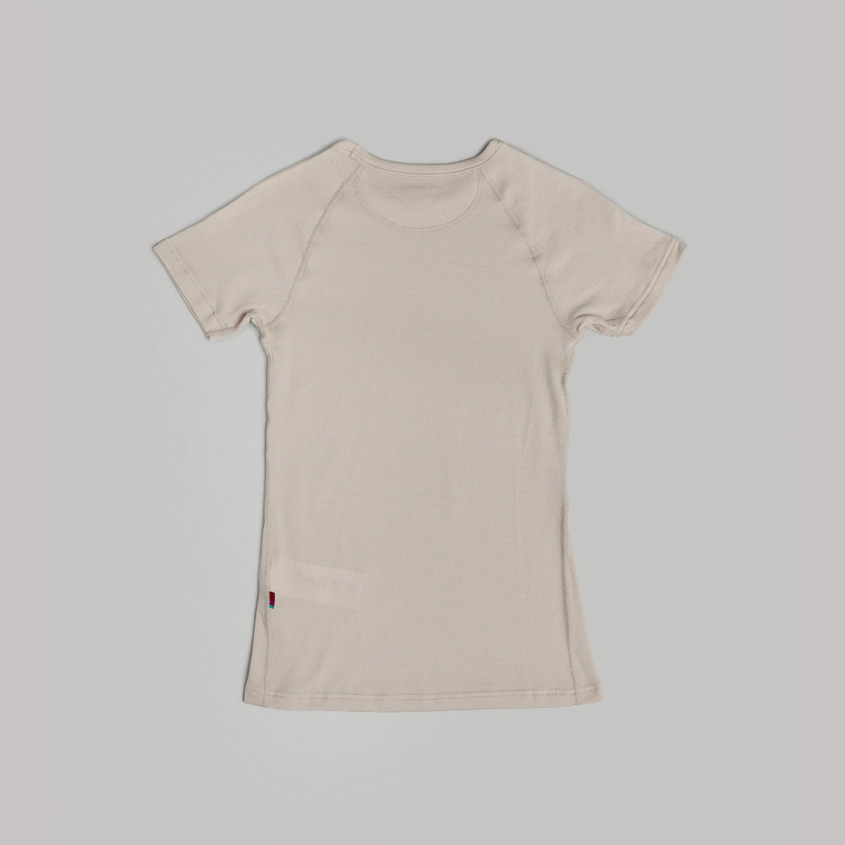 VELOCIO Women Merino Mesh Short Sleeve Base Layer - Pumice Stone