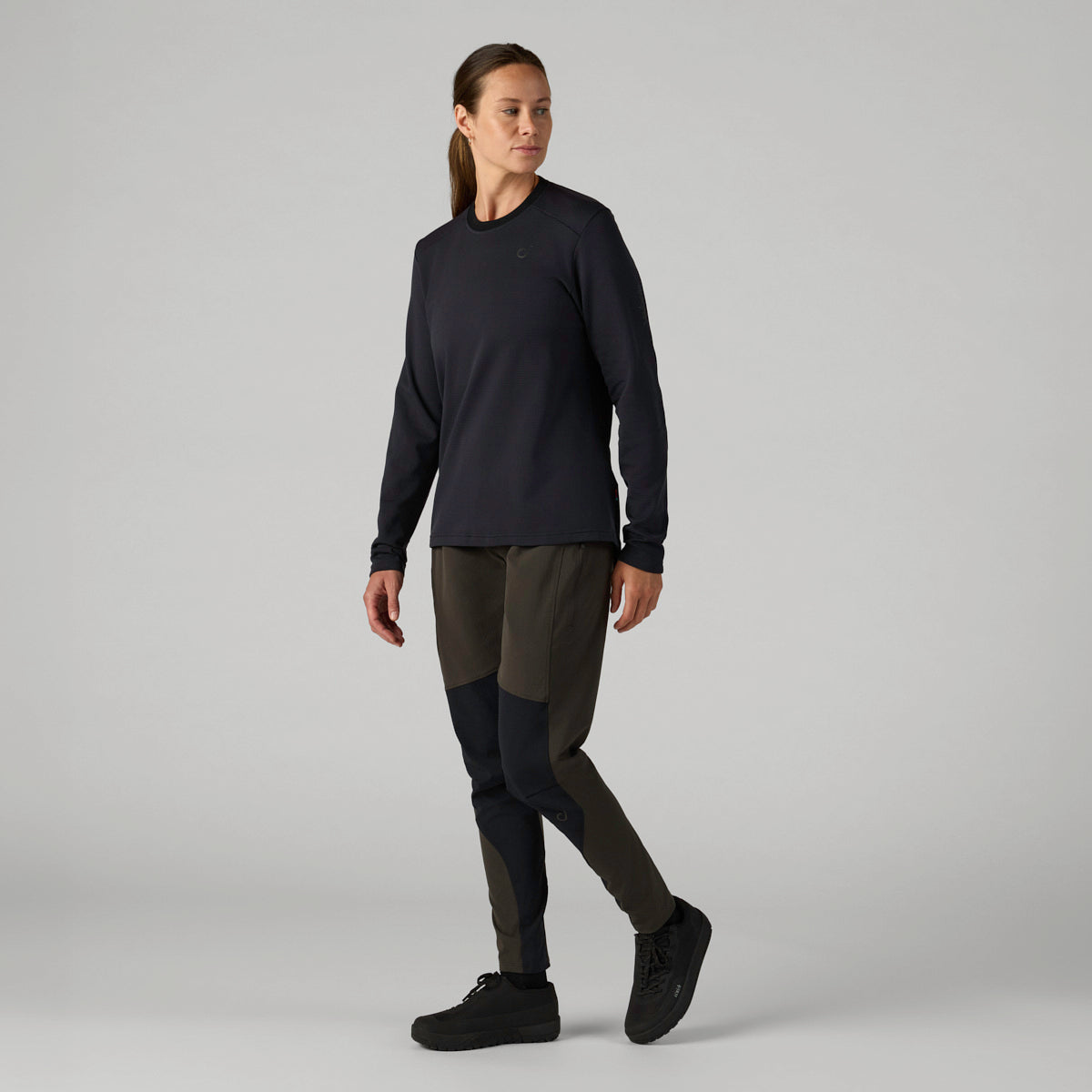 VELOCIO Women Trail Merino Long Sleeve - Deep Forest