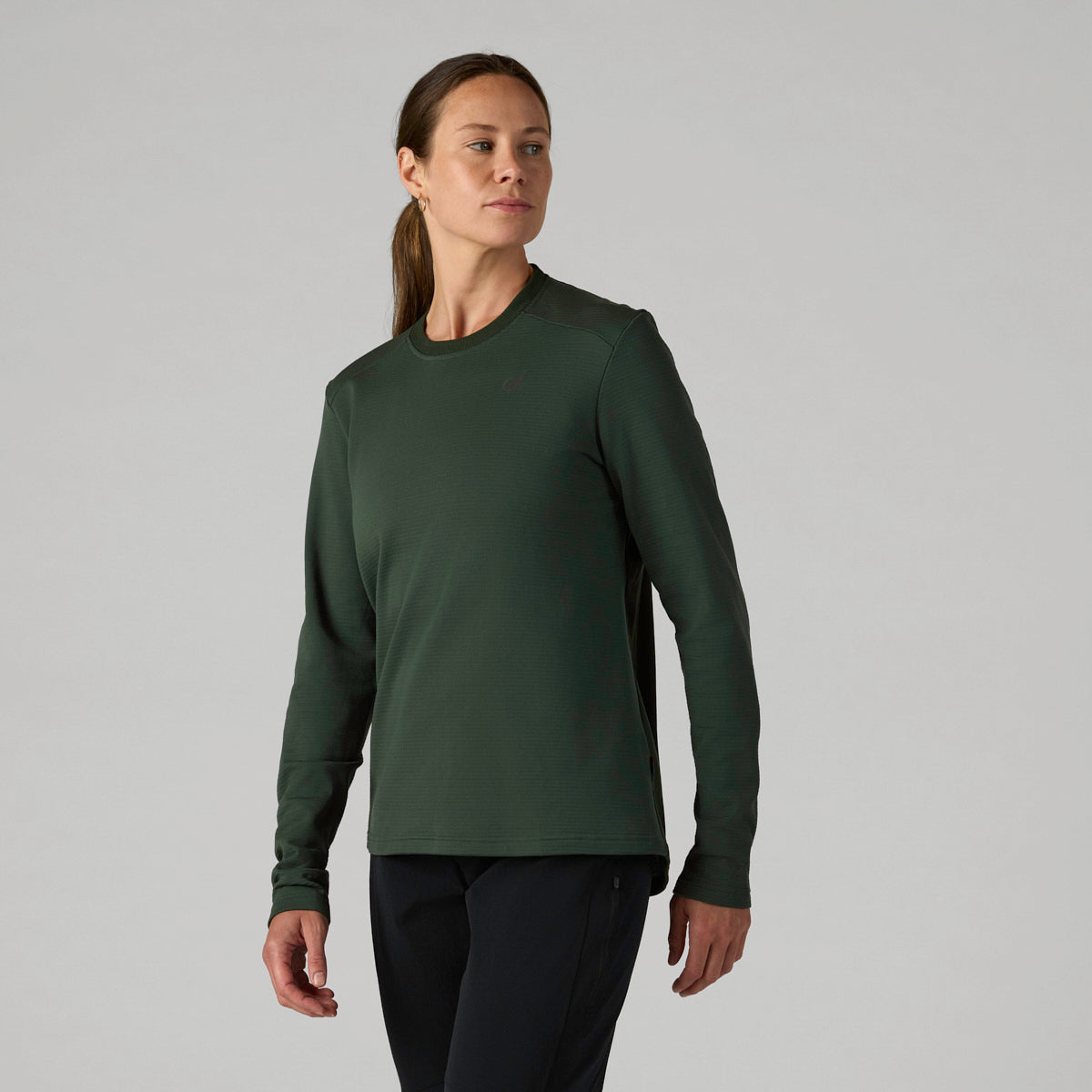 VELOCIO Women Trail Merino Long Sleeve - Deep Forest