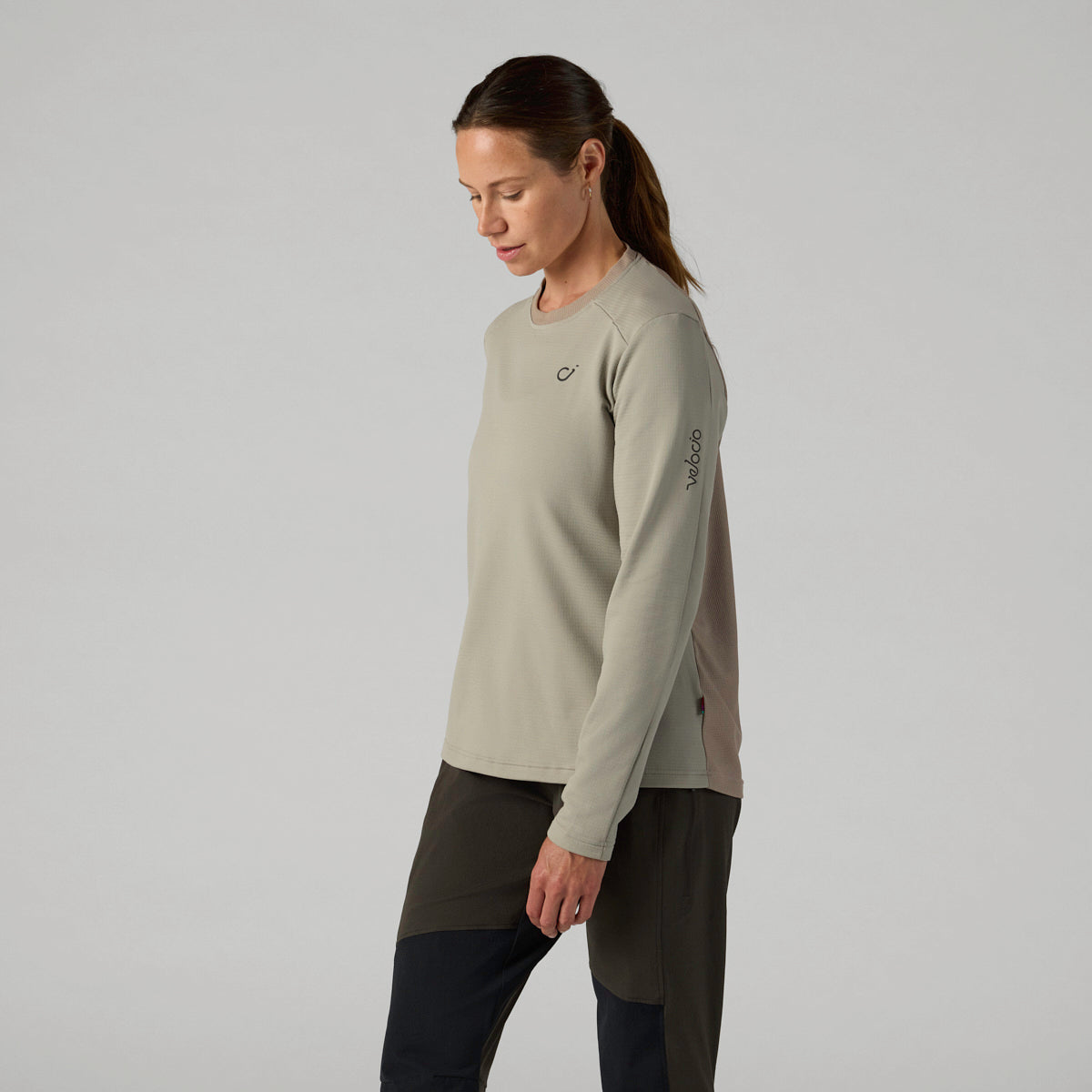 VELOCIO Women Trail Merino Long Sleeve - Rock Ridge