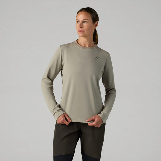 VELOCIO Women Trail Merino Long Sleeve - Rock Ridge