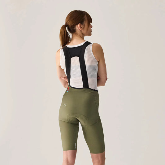 VELOCIO Women's CONCEPT Bib Short - Deep Lichen