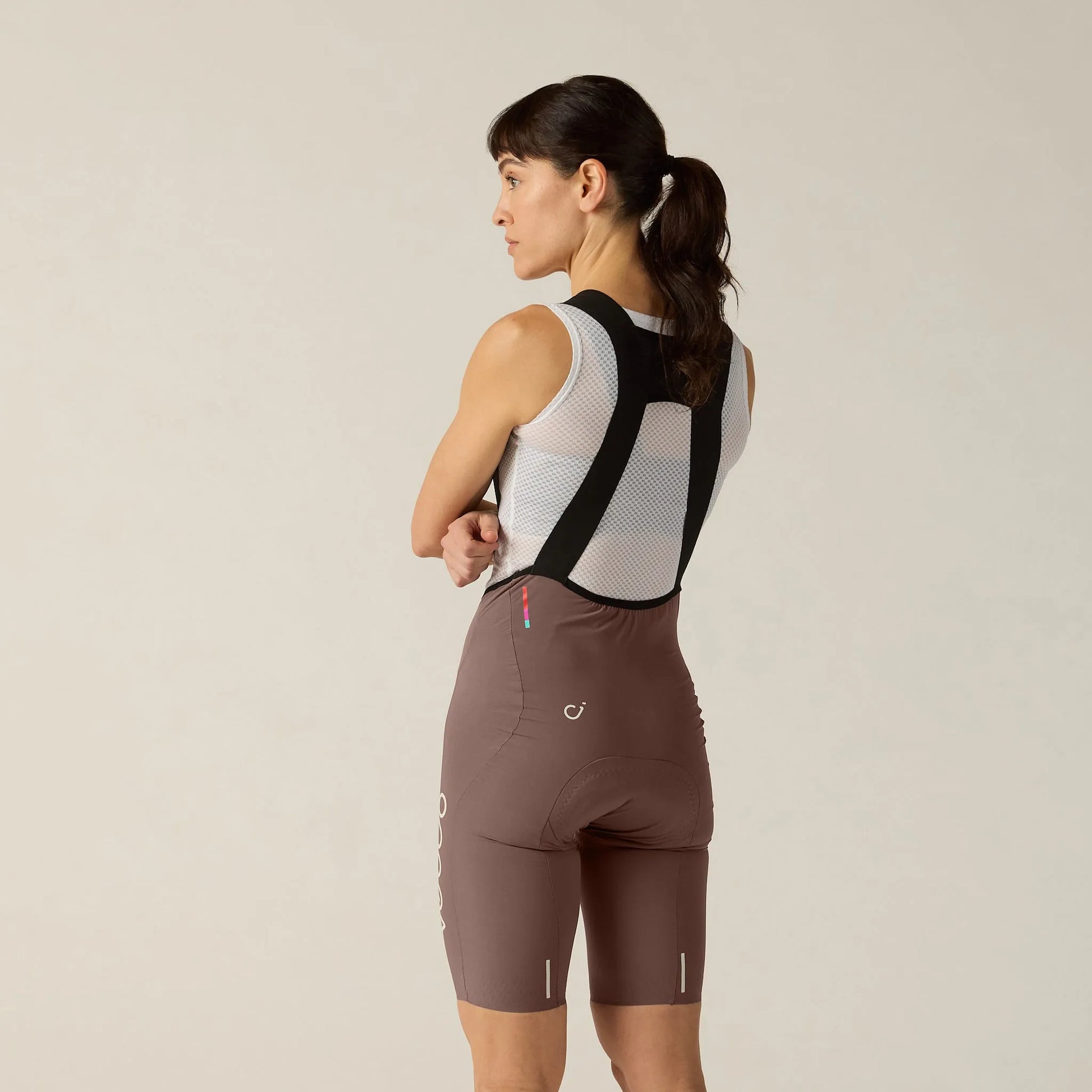 VELOCIO Women's CONCEPT Bib Short - Plum Truffle