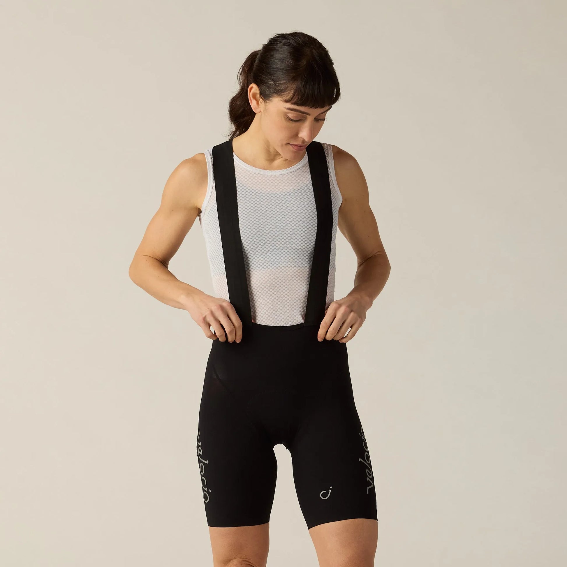 VELOCIO Women's CONCEPT Bib Short Short - Black