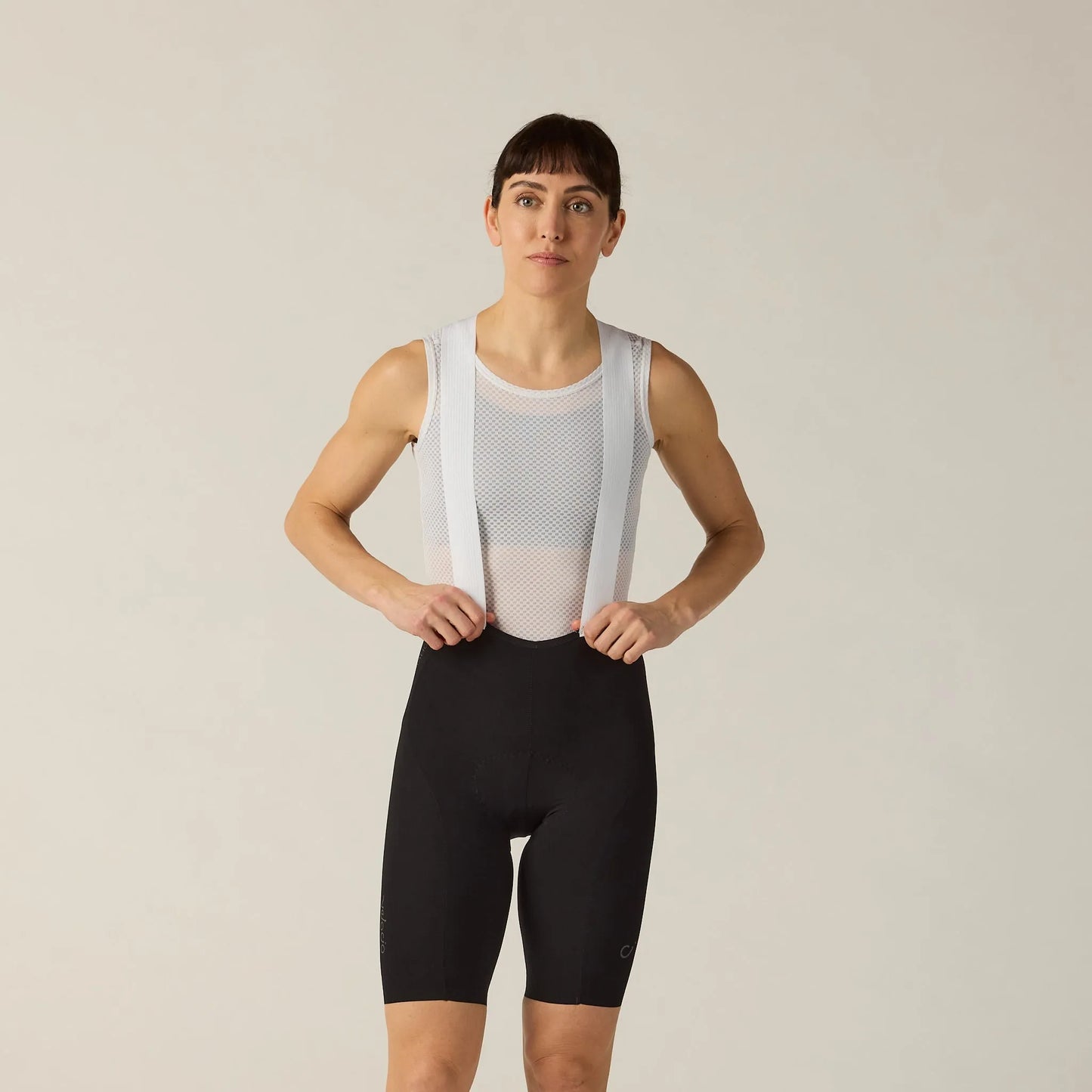 VELOCIO Women's LUXE Ultralight Bib Short - Black