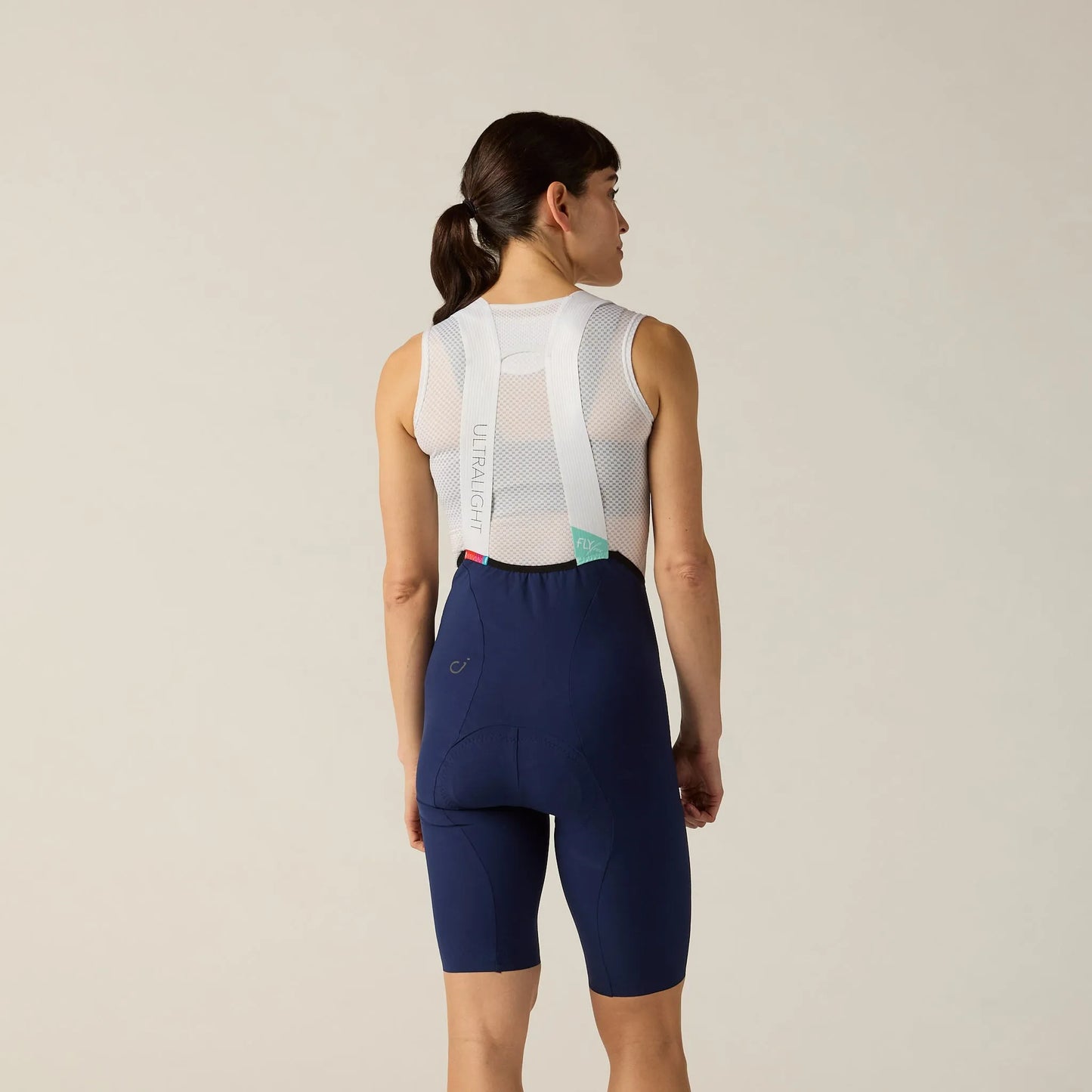 VELOCIO Women's LUXE Ultralight Bib Short - Navy