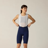 VELOCIO Kvinder LUXE Ultralight Cykelbukser med seler - Navy