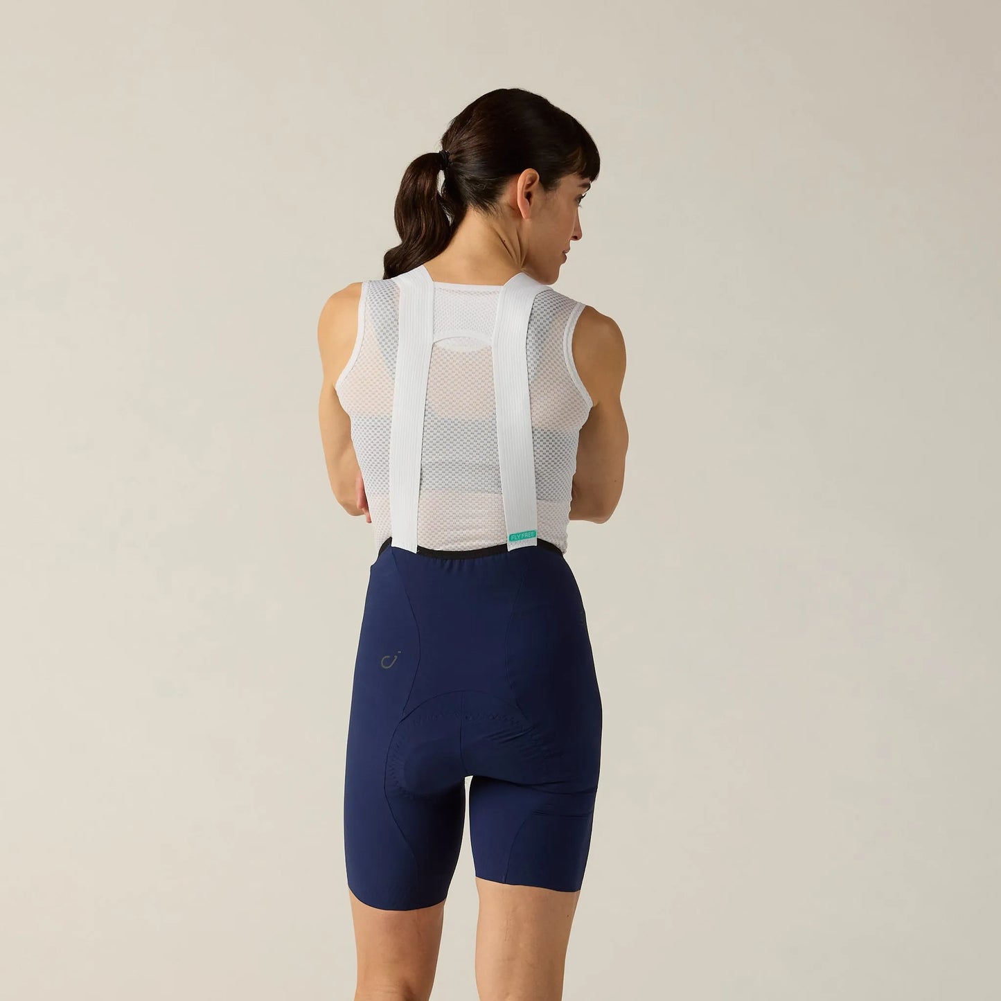 VELOCIO Women's LUXE Ultralight Bib Short - Short - Navy