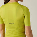 VELOCIO Women's LUXE Ultralight Jersey - Bright Chartreuse