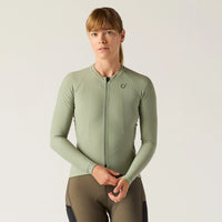 VELOCIO Femme One Maillot manches longues - Lily Pad