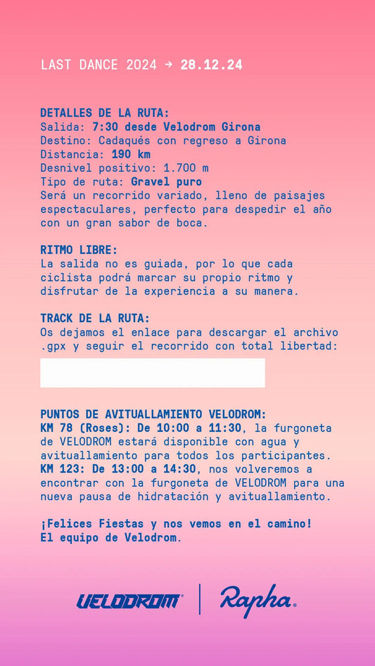 VELODOM Girona Cadaqués Girona Gravel Festive 500