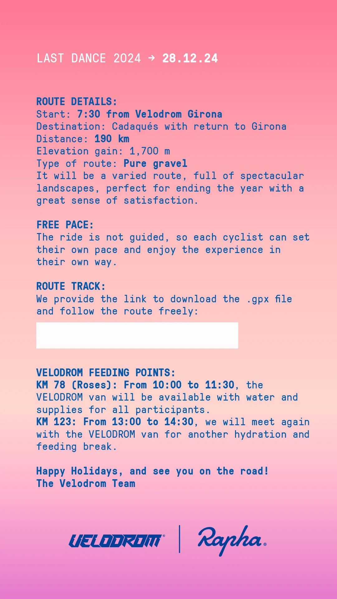 VELODOM Girona Cadaqués Girona Gravel Festive 500