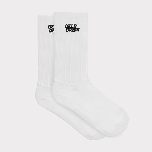 VELODROM Aero Road Cycling Socks - White