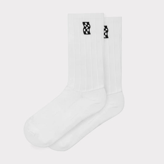 VELODROM Aero Road Cycling Socks - White