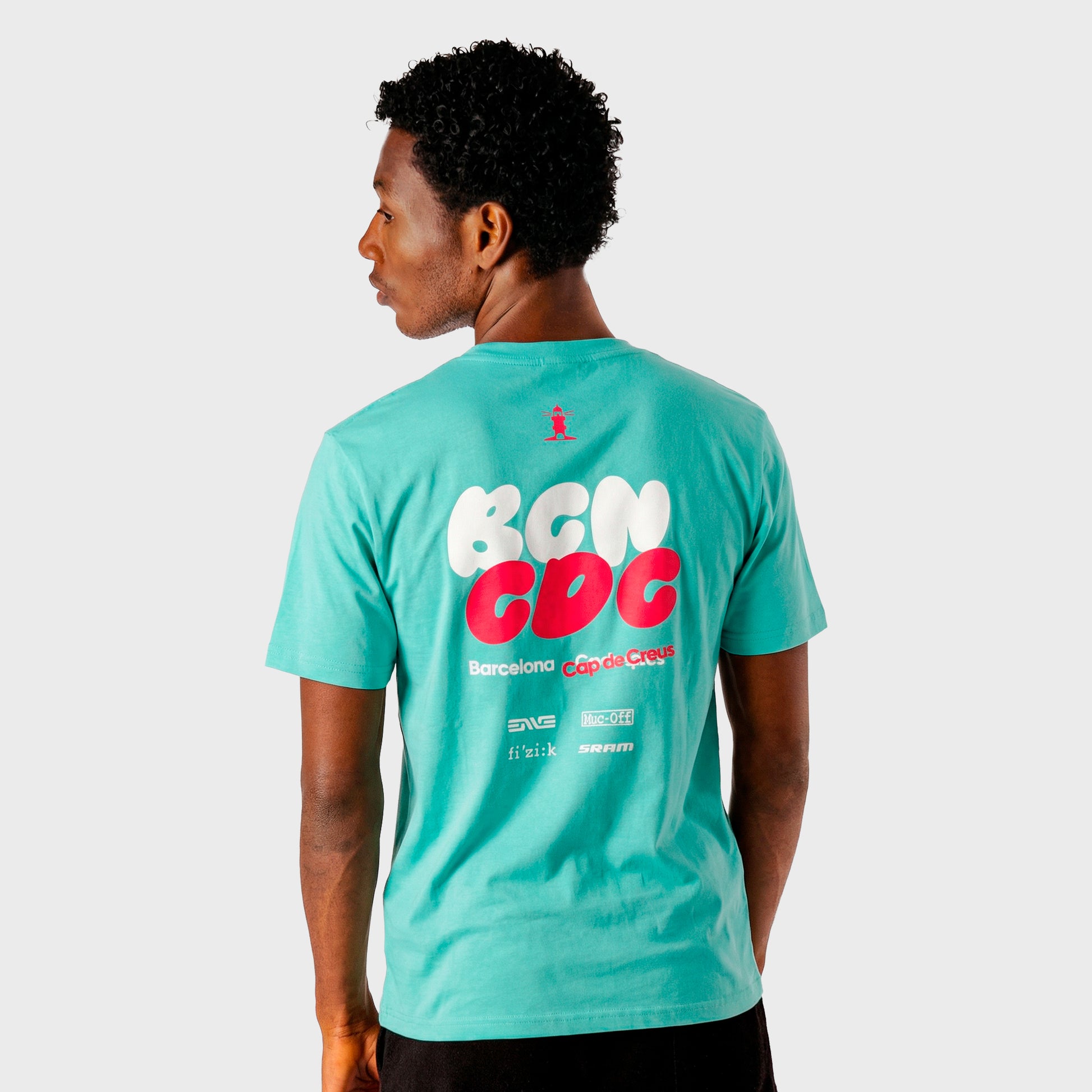 VELODROM BCN CDC Tshirt - Ocean Blue Mist