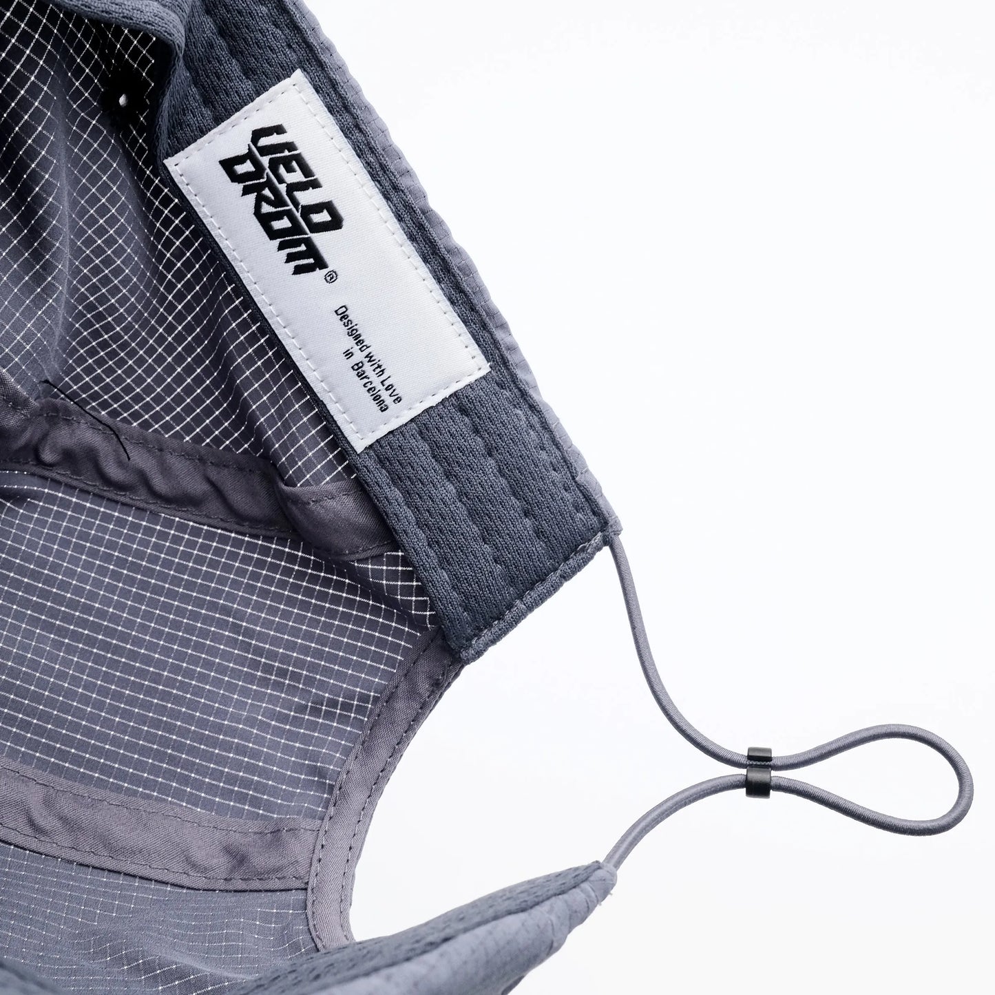 VELODROM Casual/Running Cap - Cool Grey