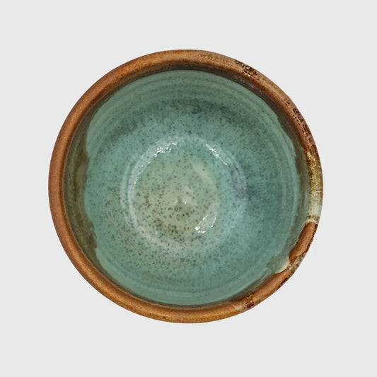 VELODROM Coffee Mug Handmade x Pell Ceramica 2.0 - Aquamarine/Brown