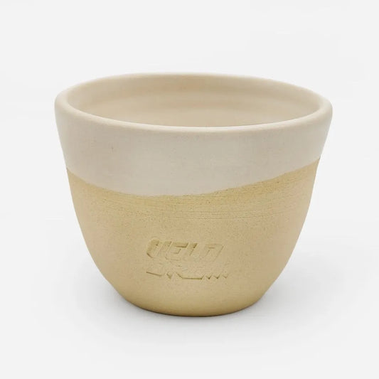 VELODROM Coffee Mug Handmade x Pell Ceramica 2.0 - Cream White