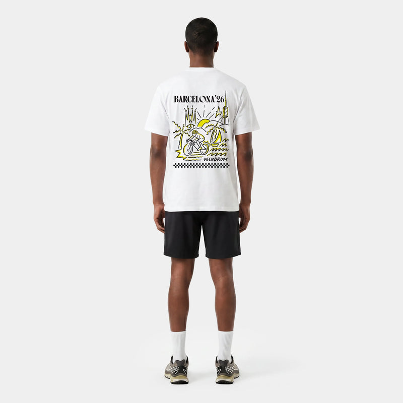 VELODROM Barcelona Tour 2026 Tshirt - White