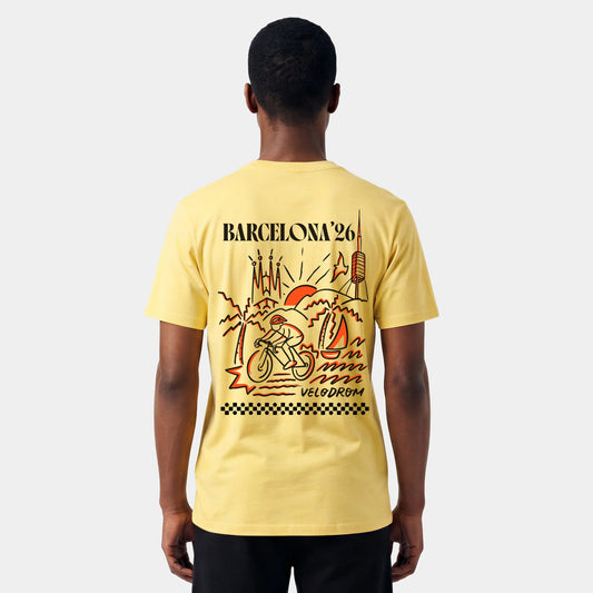 VELODROM Grand Depart 2026 Tshirt - Yellow