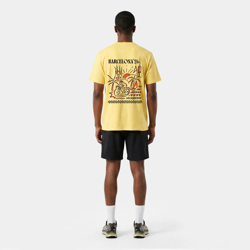 VELODROM Barcelona Tour 2026 Tshirt - Yellow
