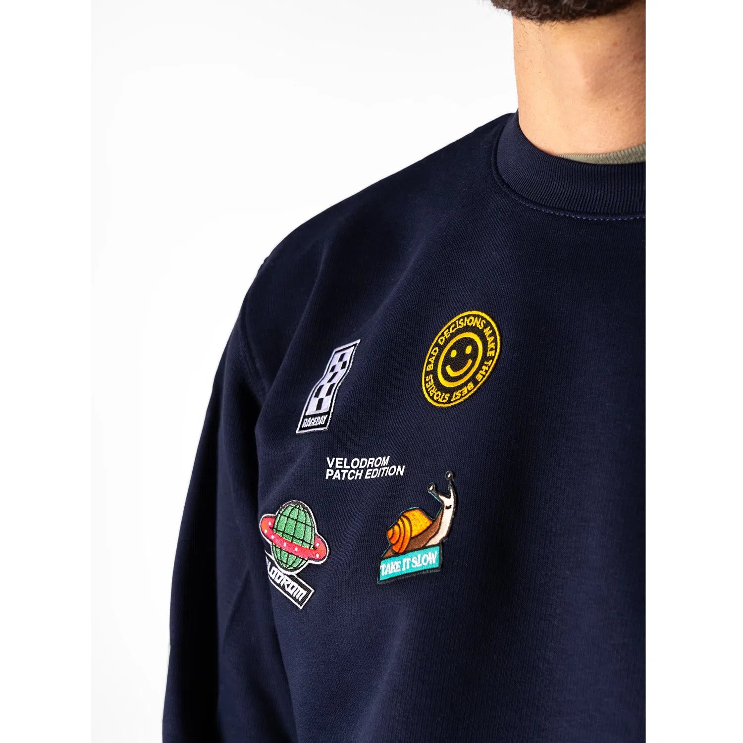 VELODROM Limited Drop Patch Edition Sweatshirt - Navy