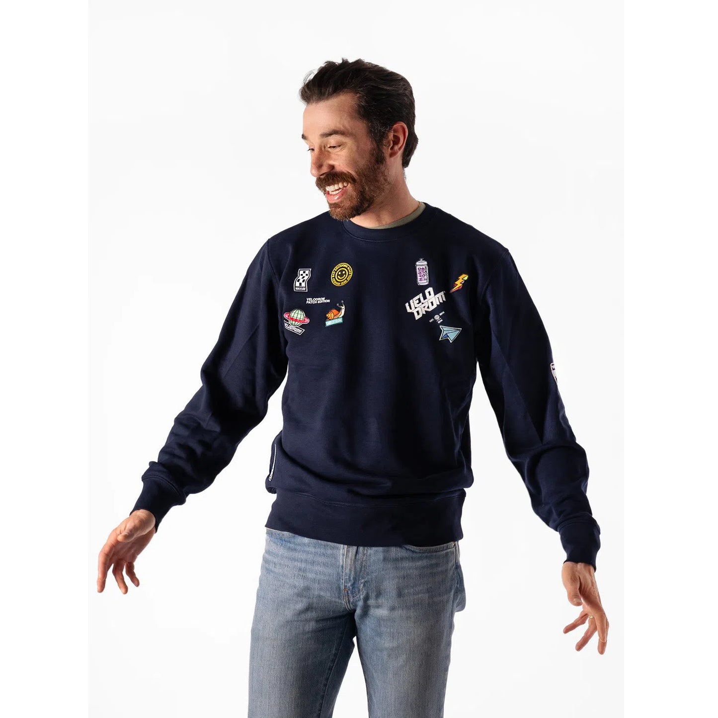 VELODROM Limited Drop Patch Edition Sweatshirt - Navy