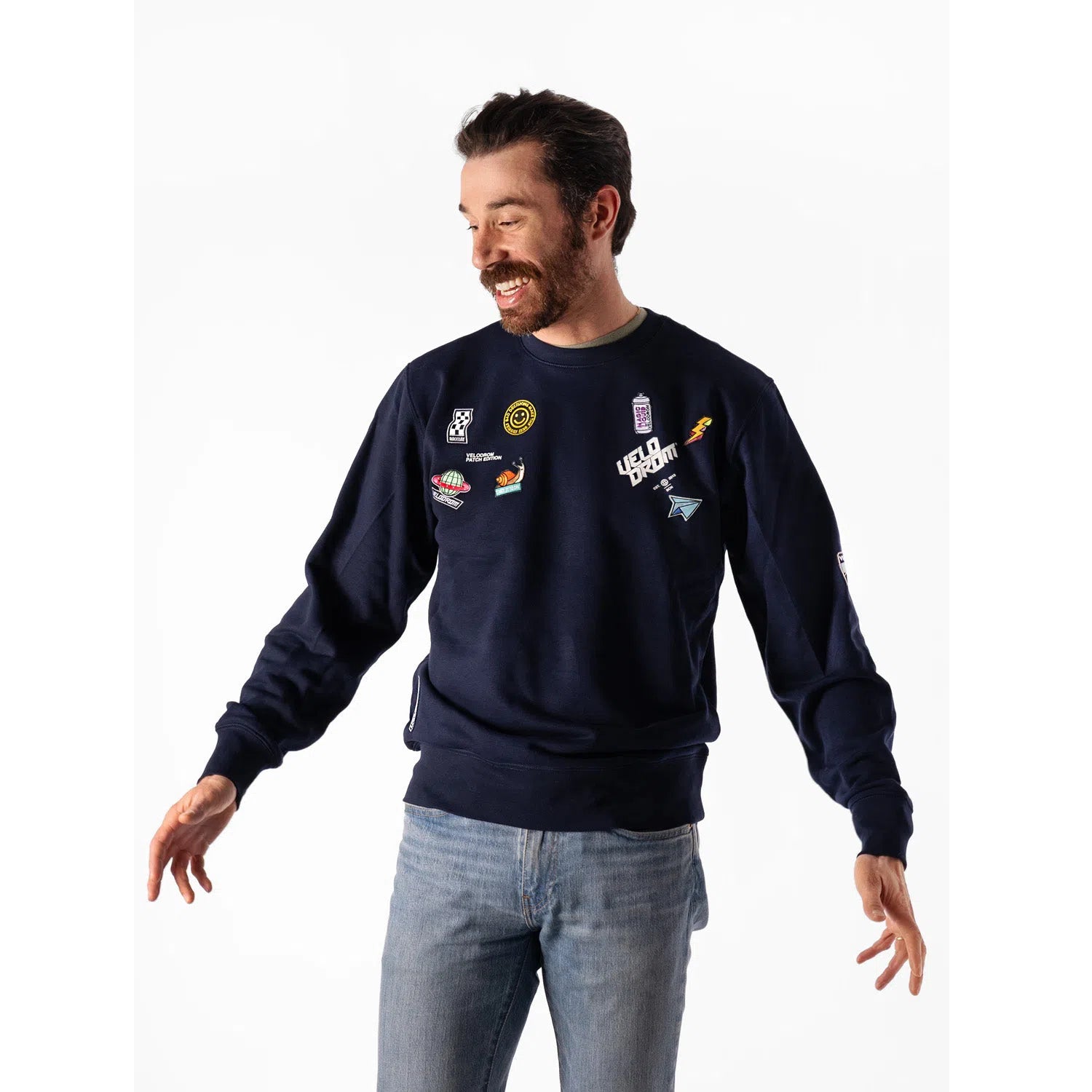 VELODROM Limited Drop Patch Edition Sweatshirt - Navy