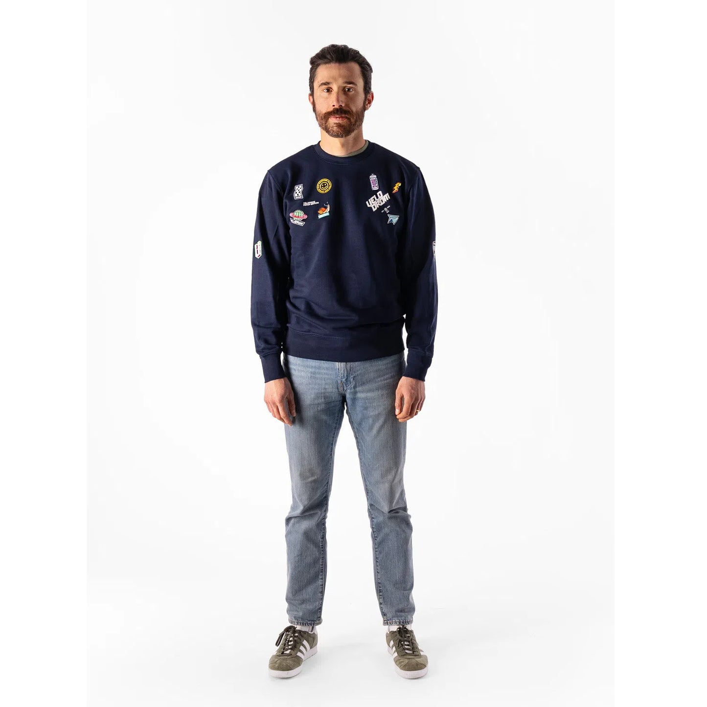 VELODROM Limited Drop Patch Edition Sweatshirt - Navy