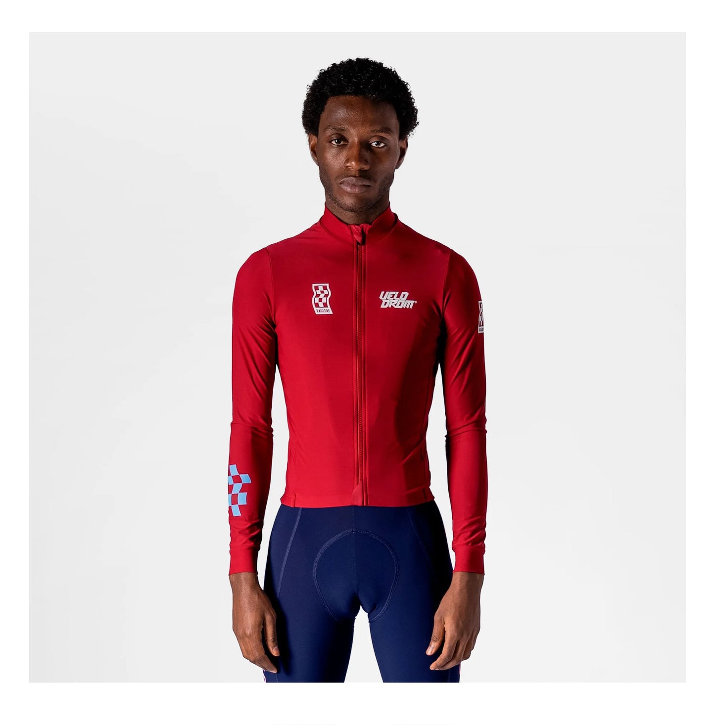 VELODROM RaceDay 3.0 Thermal Long Sleeve Jersey - Burgundy