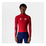 VELODROM RaceDay 3.0 Thermal Long Sleeve Jersey - Burgundy