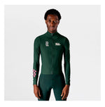 VELODROM RaceDay 3.0 Thermal Long Sleeve Jersey - Pine Groove/White