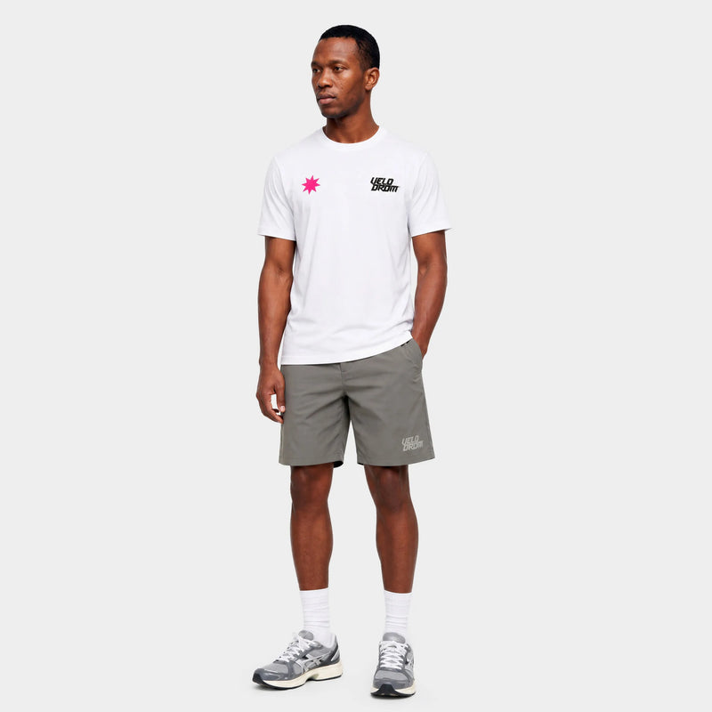 VELODROM RaceDay 3.0 Tshirt - White/Black Logo