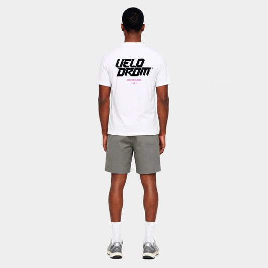 VELODROM RaceDay 3.0 Tshirt - White/Black Logo