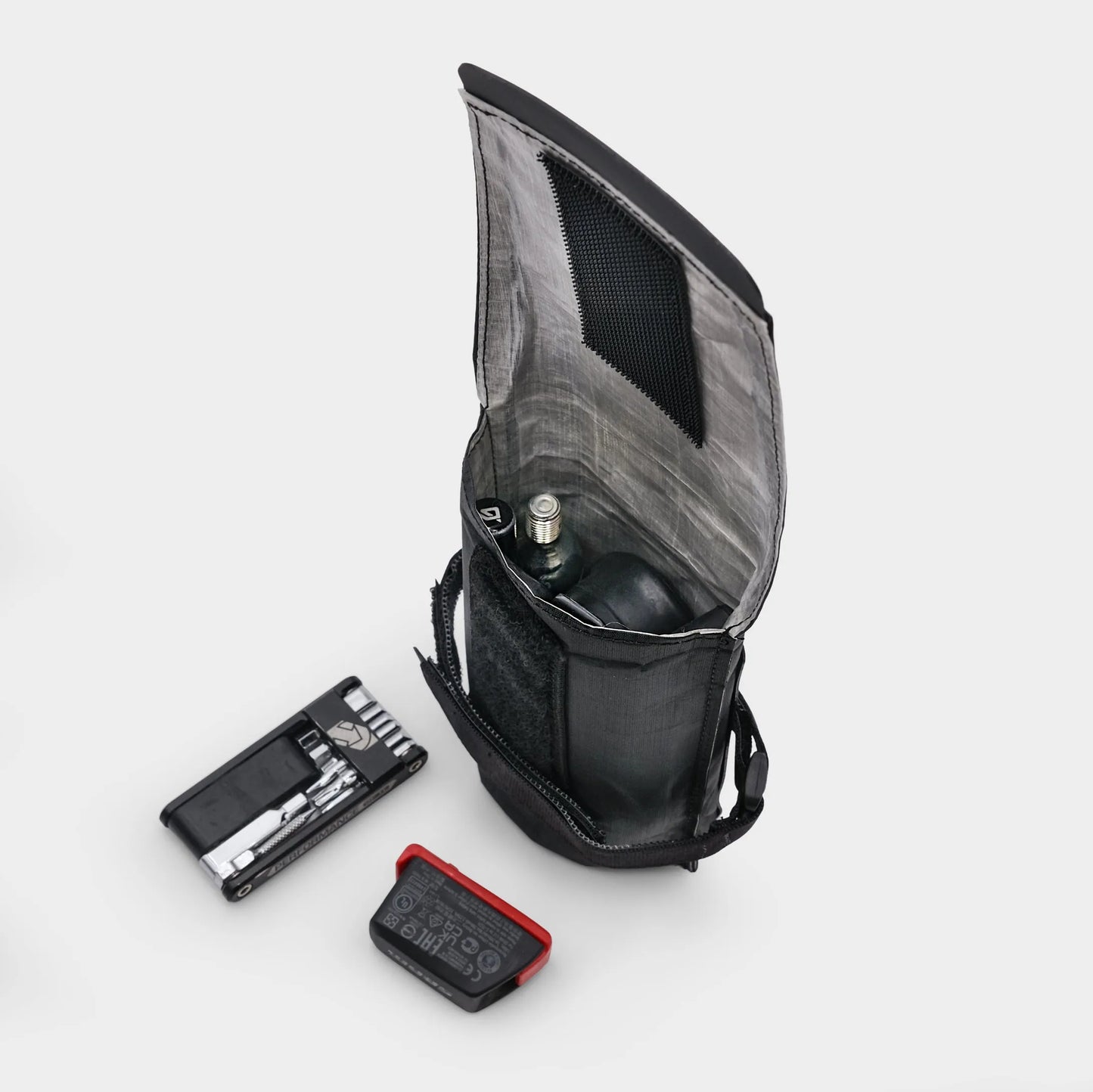 VELODROM RaceDay Gravel Saddle Ripstop Bag - Black
