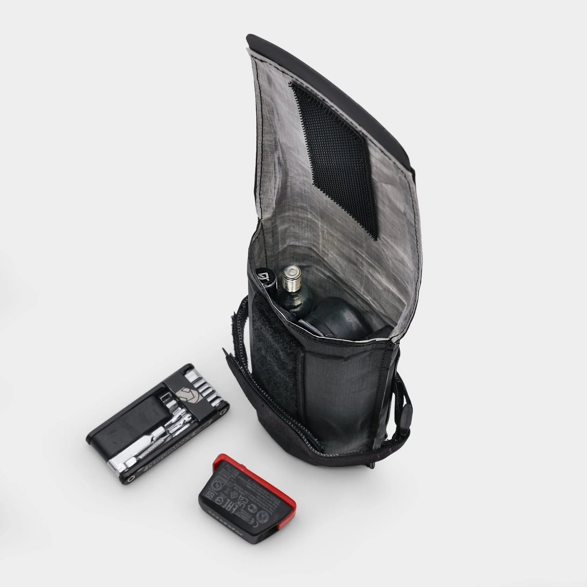 VELODROM RaceDay Gravel Saddle Ripstop Bag - Black
