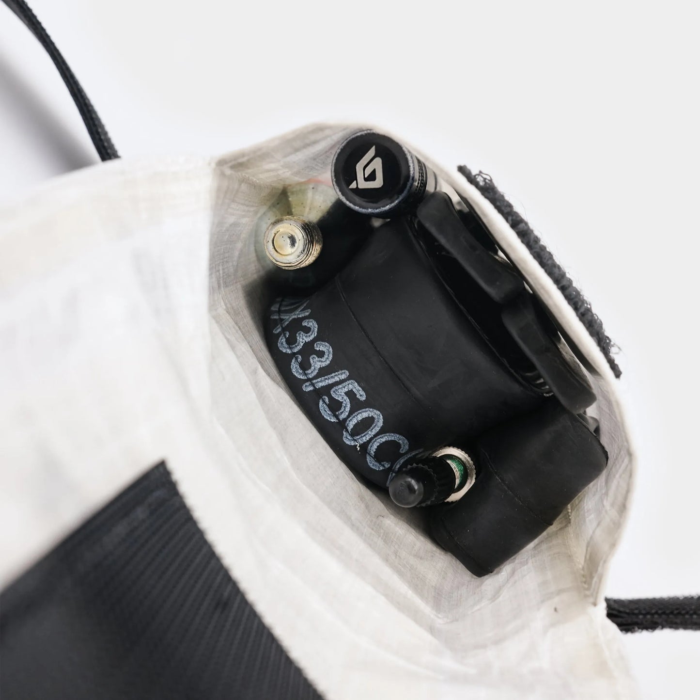 VELODROM RaceDay Gravel Saddle Ripstop Bag - White